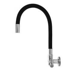 Torneira de Parede para Cozinha 1167 C70 Flex Black - LIDER METAIS