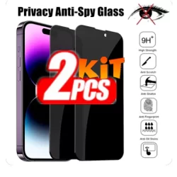 KIT 2 Película 3D Privacidade Redmi 13C/Note 12S/Note 12(4g/5g)/Note 12 Pro(4g/5g)Redmi 12C/Redmi 12/Note 13/Note 13 Pro