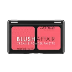 Paleta de Blush creme e pó Catrice Blush Affair 010 Stunning Strawberry