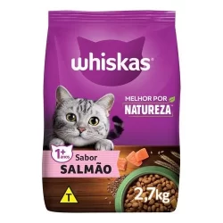 Ração Whiskas Melhor Por Natureza Gatos Adultos 2,7kg
