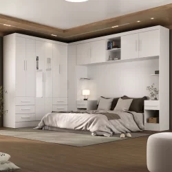 Guarda-Roupa Modulado Soberano 11 Portas 8 Gavetas com Espelho - Panorama Móveis