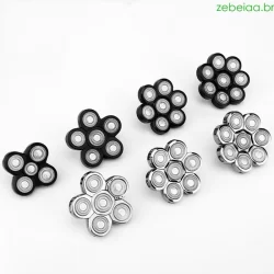 Zebeia 5 6 7 8 Cabeças Substituição Barbeador Elétrico Masculino Anel