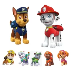 KIT DE DISPLAY EM MDF TEMA PATRULHA CANINA 02 FN1