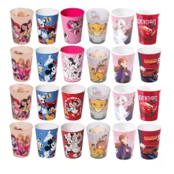 Kit 24 Copos Disney Ovos Páscoa Lembrancinha Brinde Plasútil