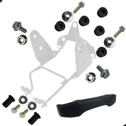 PARAFUSO BUCHA COXIM DO ARANHA FAROL CG 150 TITAN FAN 04 11