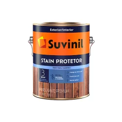 Verniz Stain Protetor Natural Acetinado 3,6L - SUVINIL