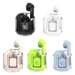 TWS Air31 Fones De Ouvido Sem Fio LED Power Display Digital Esportivos HiFi Bluetooth v5 Yan