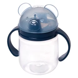 Caneca de Treinamento com Bico 350 ml Bear Azul Plasútil
