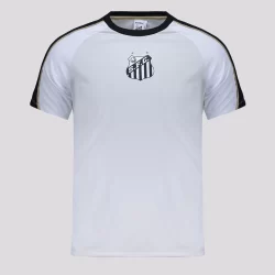 Camisa Santos Estaca Infantil Off White