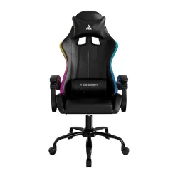 Cadeira Gamer Acegeek Knight-V2, RGB, Preto, AG-KNIGHT-V2-BK