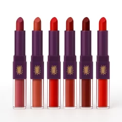 Batom Duplo Classic - 2 em 1 - Cores - Super Poderes Hidratante Alta pigmentação