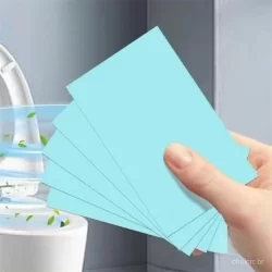 Cong-Folhas De Limpeza De Banheiro 30 Peças 100 % Descartáveis , Sem Produtos Químicos Agressivos , Tiras Vaso Sanitário