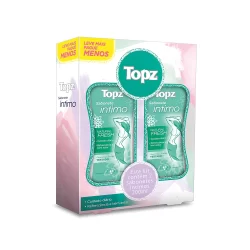Pack 2 Sabonete Líquido Íntimo Natural Fresh Feminino 200ml Topz