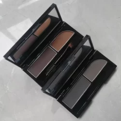 MA Lápis de sobrancelha em pó de duas cores Natural à prova de suor Long-Las