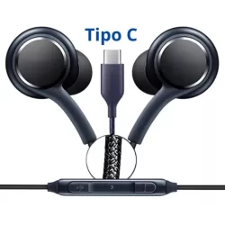 Fone Tipo C Original  S21 S22 Ultra S23 Galaxy A53 A73 M53 M54 Note 10 Fone de Ouvido Com Microfone