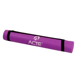 Tapete Yoga Mat Antiderrapante Indoor T10 Roxo Acte