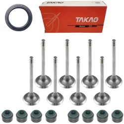 Kit Valvula Admissao Escape Retentores Valvula Comando Fox Gol G4 G5 G6 Voyage 1.0 8v Ea111