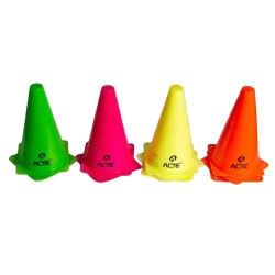 Kit Cones Treino 14,6x24 cm Polietileno T73 Acte
