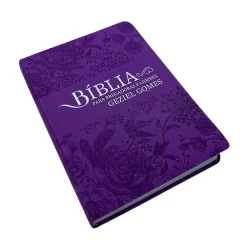Bíblia De Estudo ARC Para Pregadores E Líderes Grande - Capa Luxo Lilas