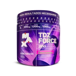 Pré-Treino Tdz Force Zanca Special Edition Pote 300g Max Titanium Purple Lemonade