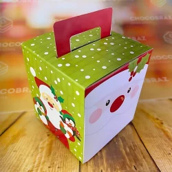 50 CAIXAS PARA PANETONE 250G NOEL HOHO OUTLET - D23 122335