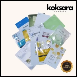 Máscara De Cuidados Com A Pele De Beleza Coreana 1ea , 3ea