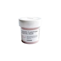 cosrx poreless clarifying charcoal mask pink 110g